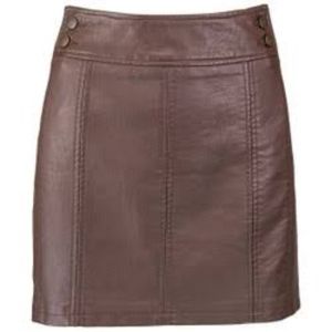 Retro Vegan Bodycon Mini Skirt Free People